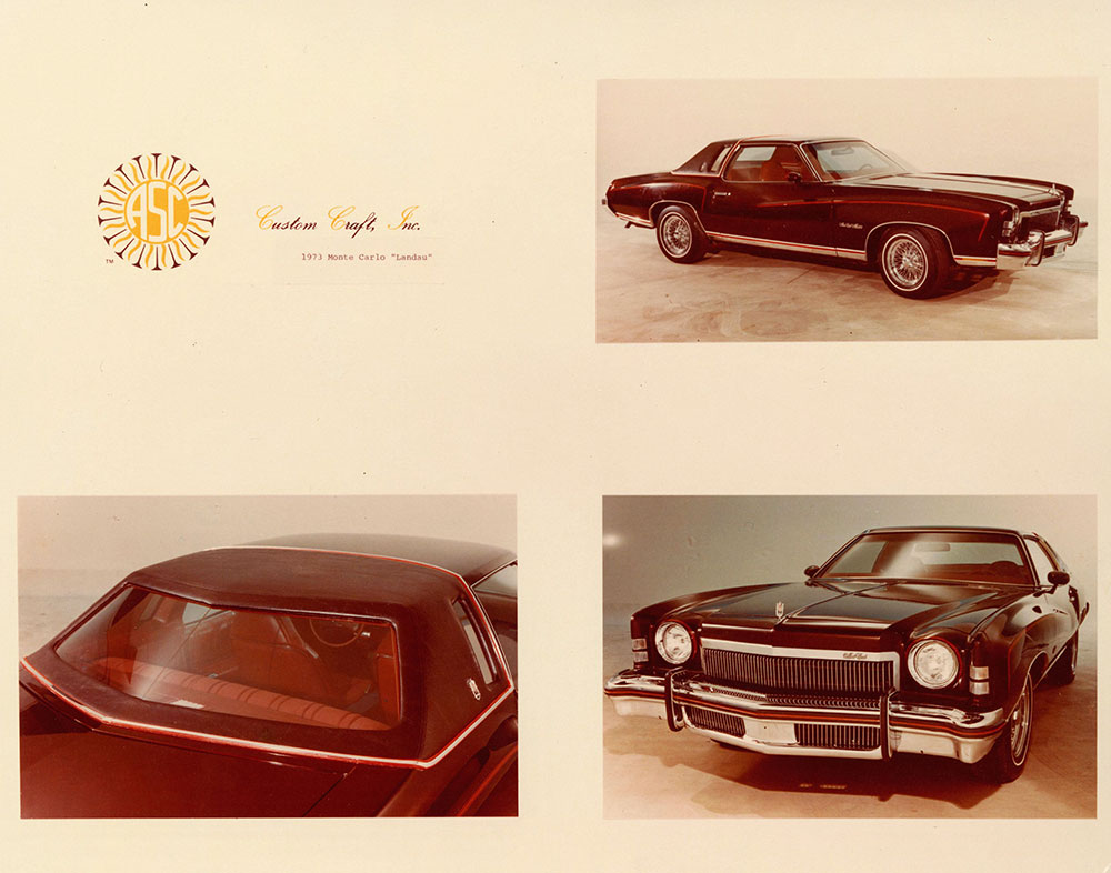 1973 Chevrolet Monte Carlo 