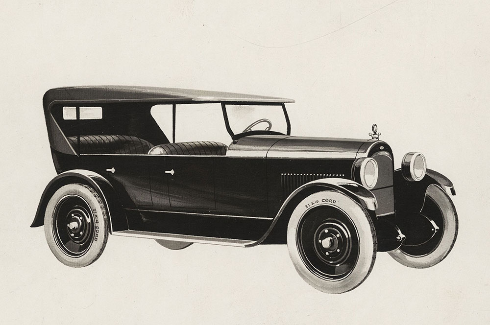 Davis Phaeton- 1922. 5-pass. Model 71. $1195- f.o.b. George W. Davis Motor Car Co. Richmond, Indiana.