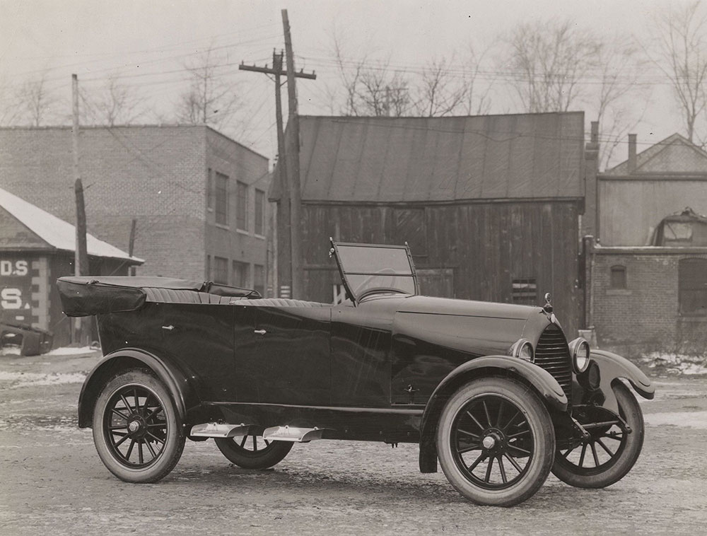 D.A.C. Detroit Air Cooled Car- 1922. Aluminum body, Five-Passenger Phaeton