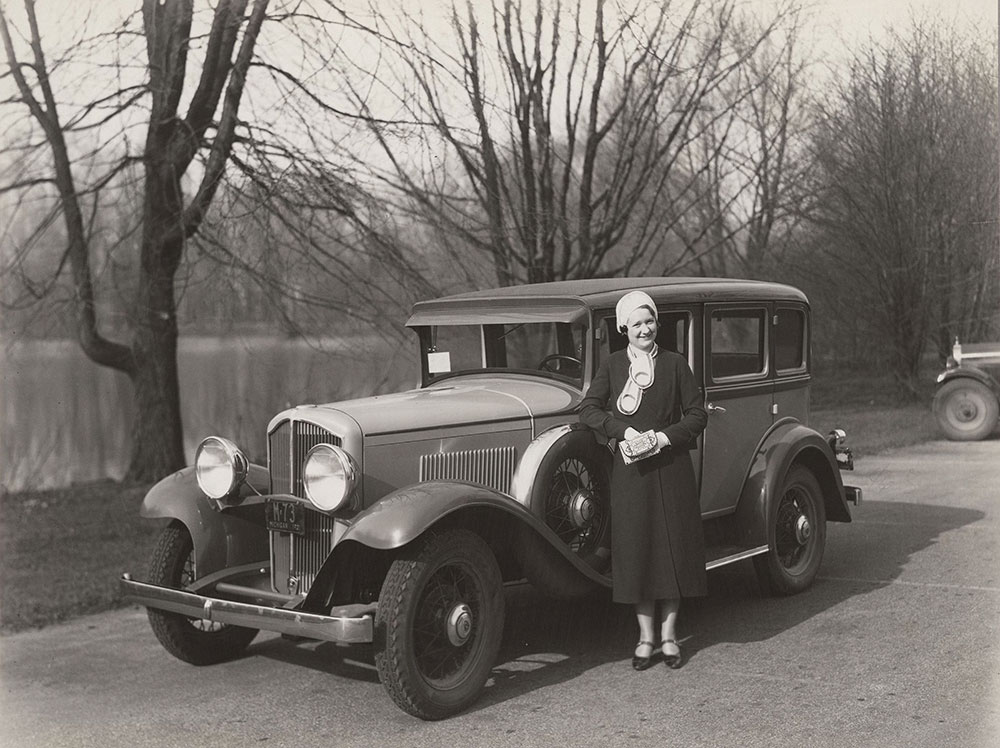 The new De Vaux 6-75 already has become popular with women, 1931.