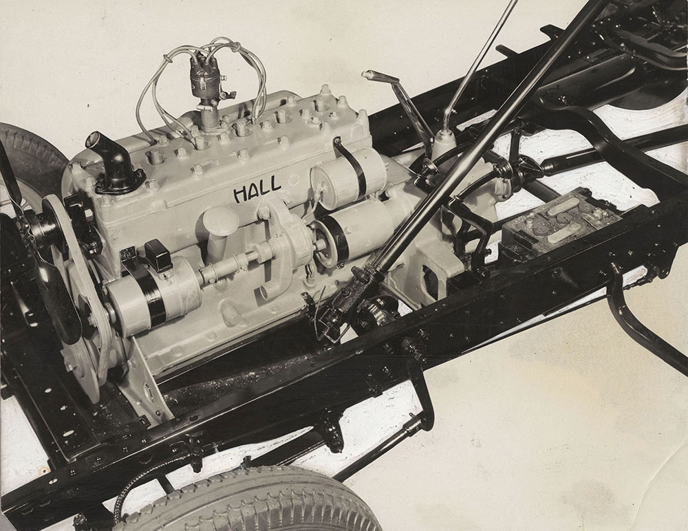 De Vaux, 1931. Engine manufactured by Col. Elbert J. Hall, Engineer
