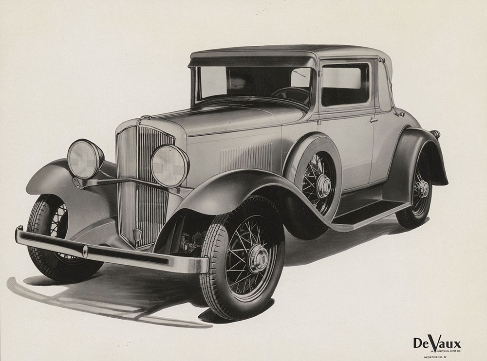 De Vaux 6-75 Coupe, 1931.