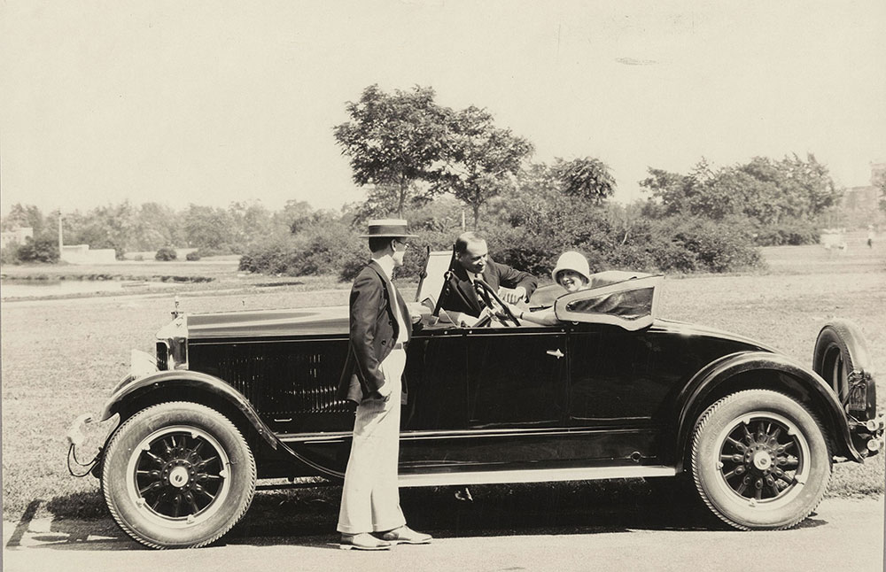 Diana Light Straight Eight Special Roadster for 1926.
