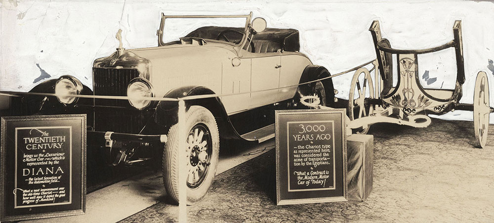 Diana two-door roadster, 1926.