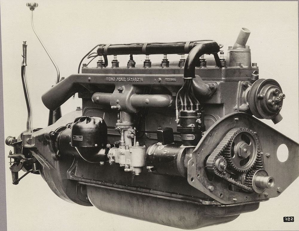 Diana Eight motor showing 
