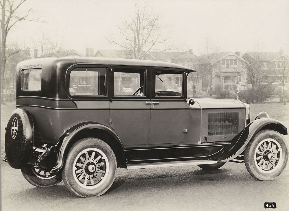 Diana Eight Four Door Sedan, 1927.