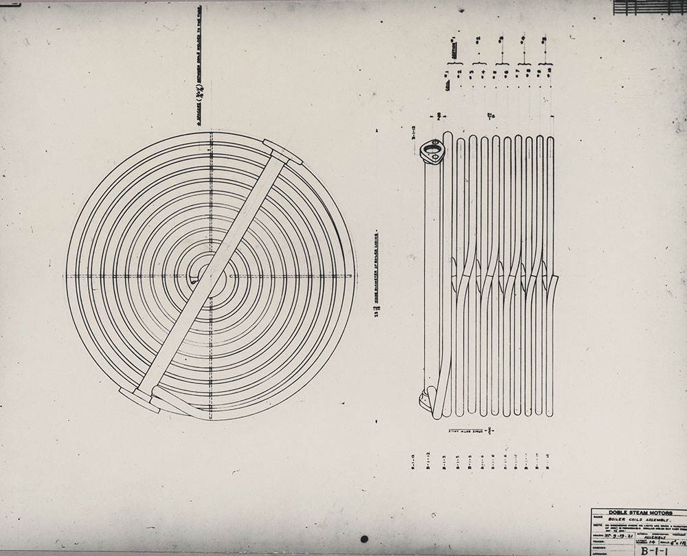 Doble- Coils Assembly, 1922.