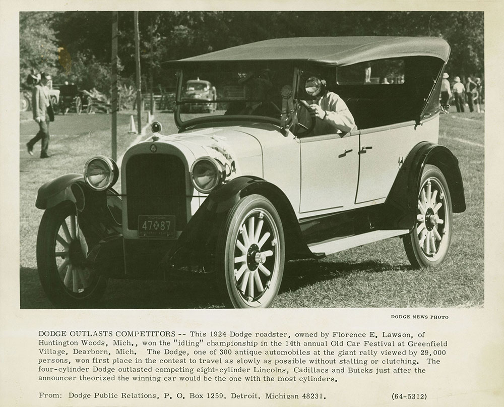 Dodge roadster - 1924