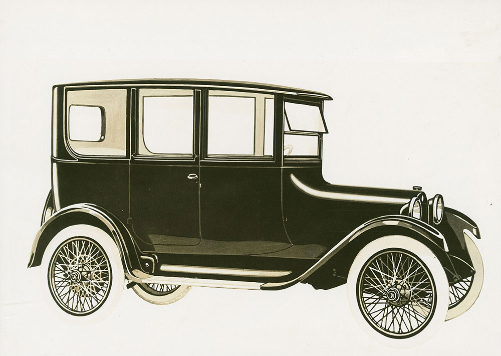 Dodge Brothers 2-door center door 5 person sedan - 1917