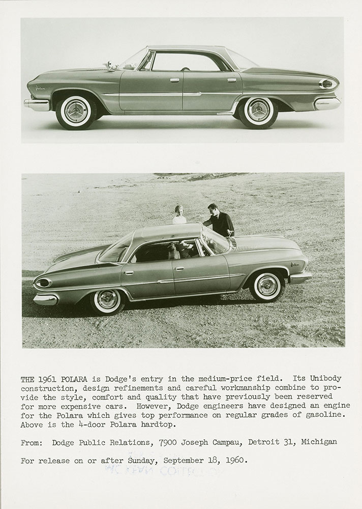 Dodge Polara 4-door hardtop - 1961