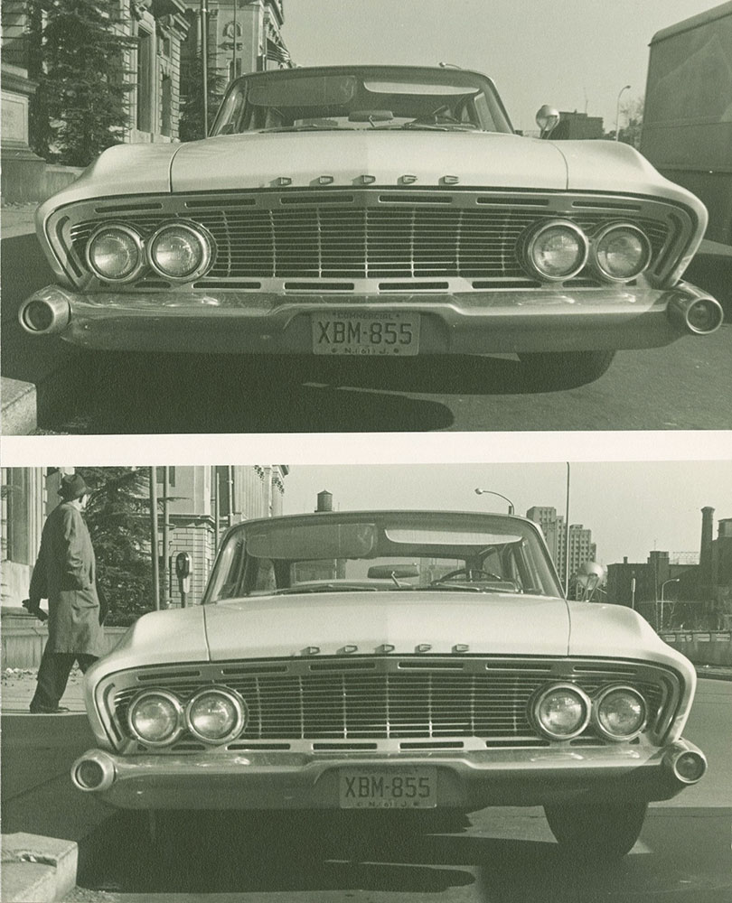 Dodge Dart, front view - ca. 1961