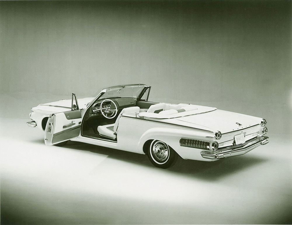 Dodge Polara 500 convertible, rear view - 1962