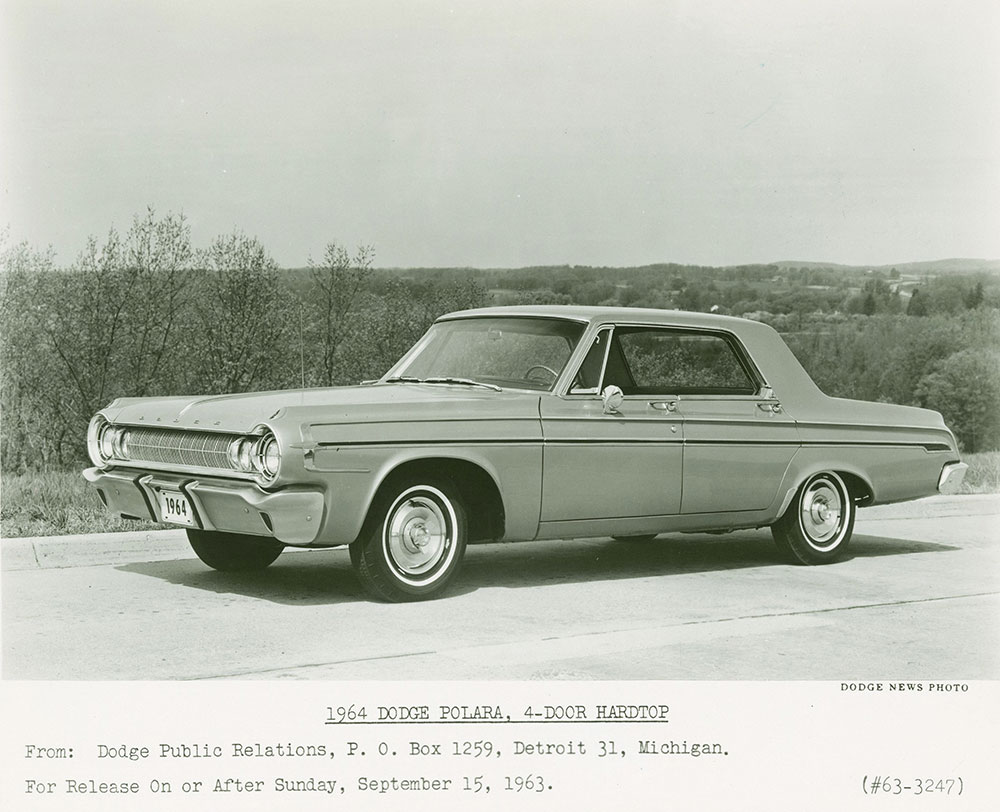Dodge Polara 4-door hardtop - 1964