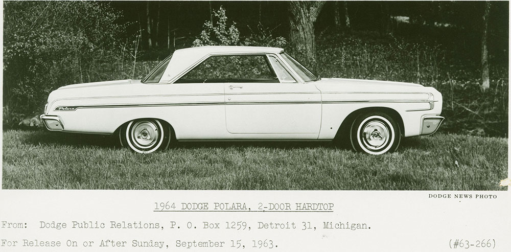 Dodge Polara, 2-door hardtop - 1964