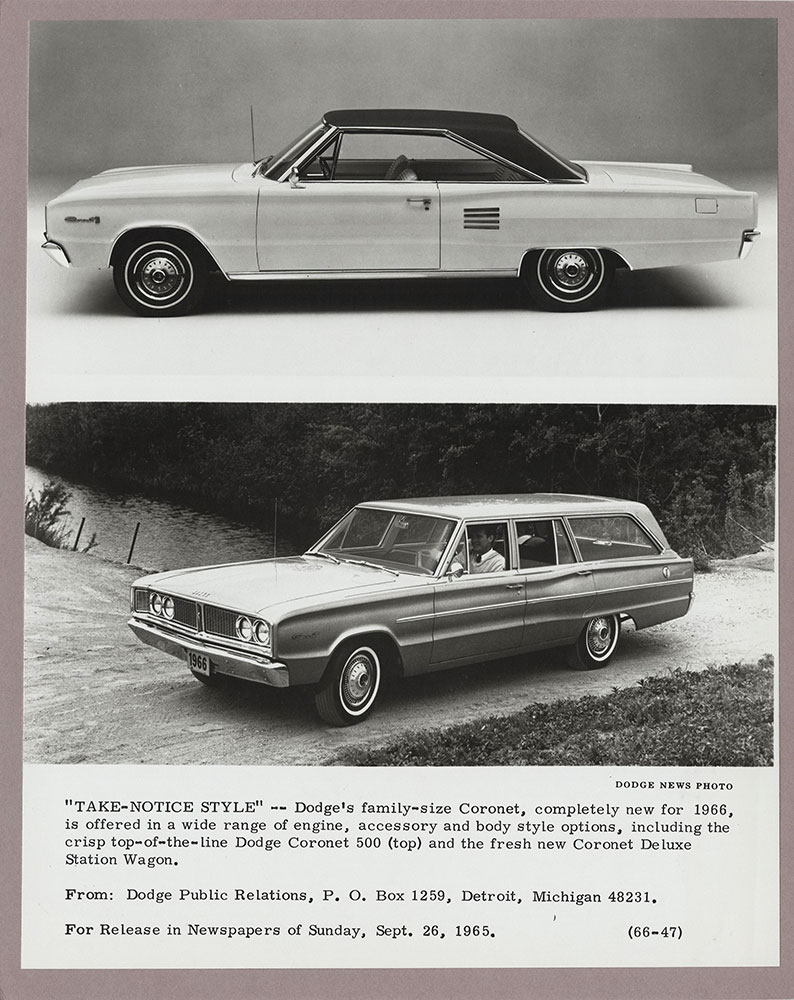 Dodge Coronet - 1966