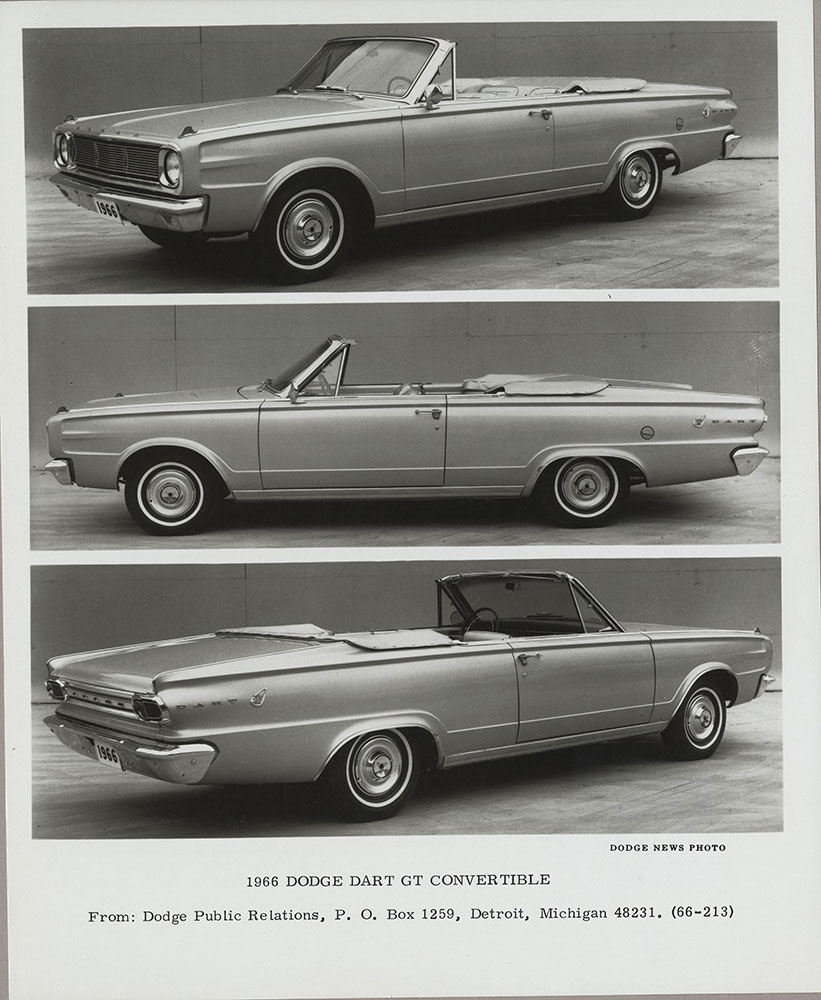 Dodge Dart GT Convertible - 1966
