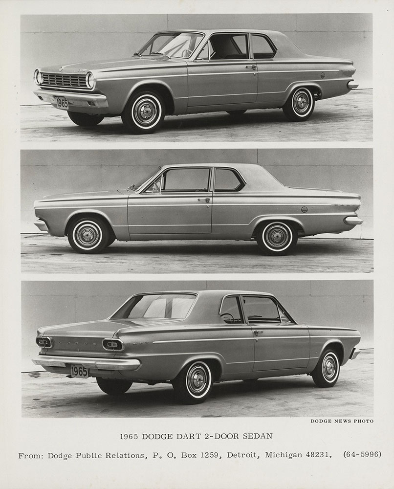 Dodge Dart 2-Door Sedan - 1965