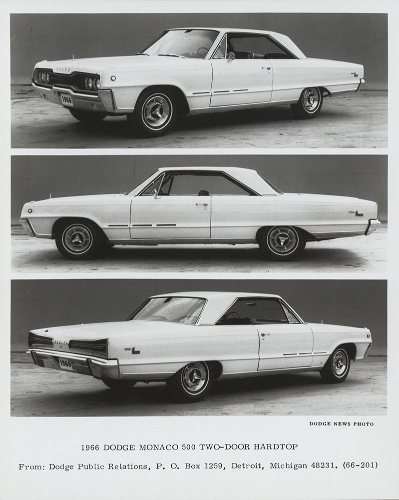 Dodge Monaco 500 Two-Door Hardtop - 1966