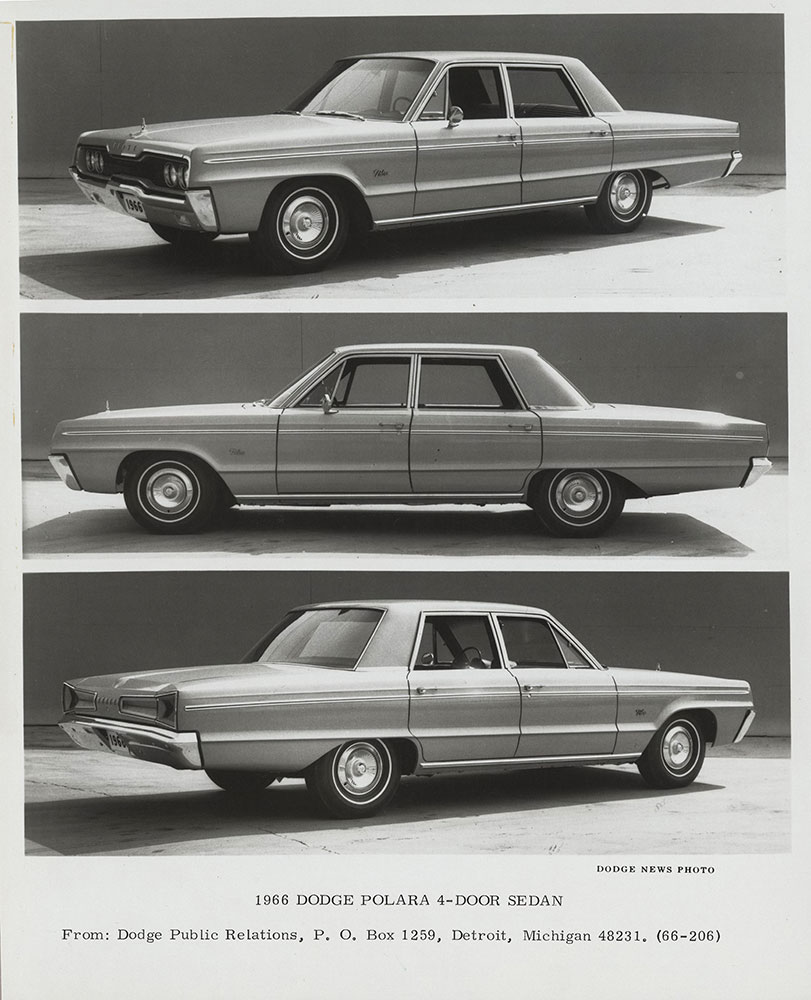 Dodge Polara 4-Door Sedan - 1966