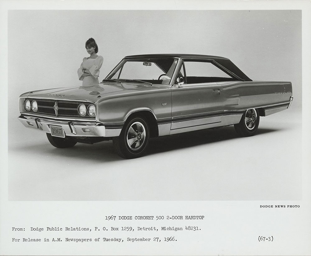 Dodge Coronet 500 2-Door Hardtop - 1967