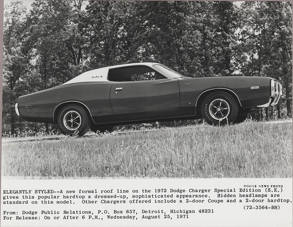 Dodge Charger S.E.- 1972