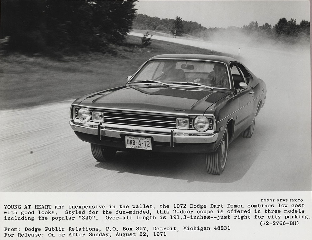 Dodge Dart Demon- 1972