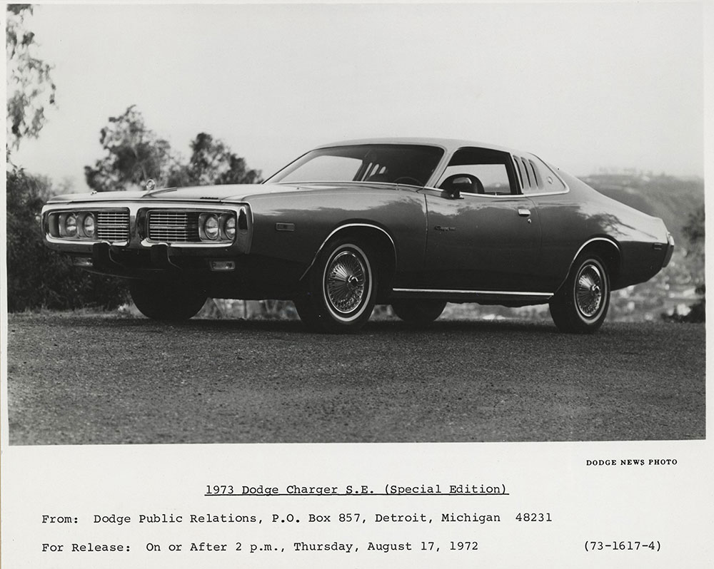 Dodge Charger S.E. (Special Edition) - 1973