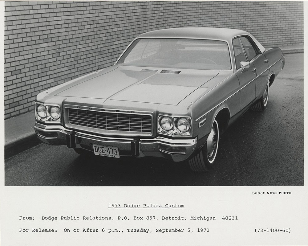 Dodge Polara Custom- 1973