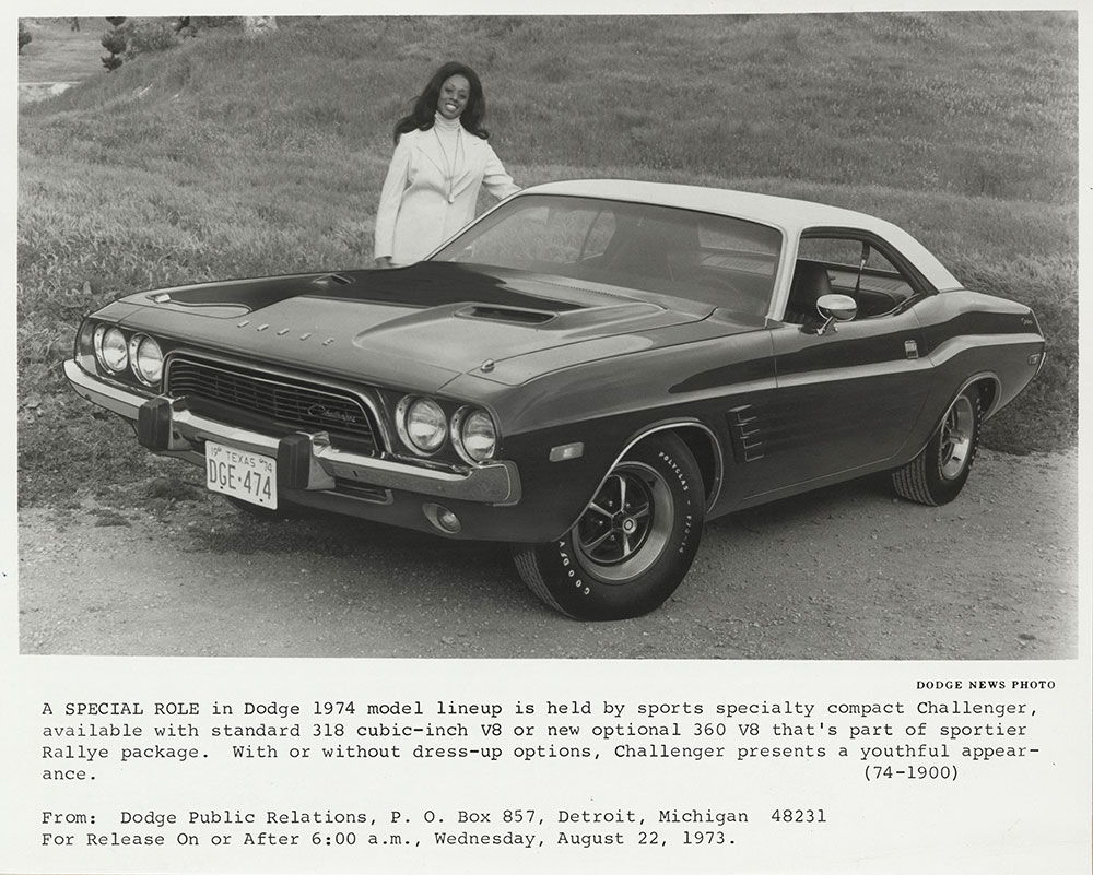 Dodge Challenger- 1974