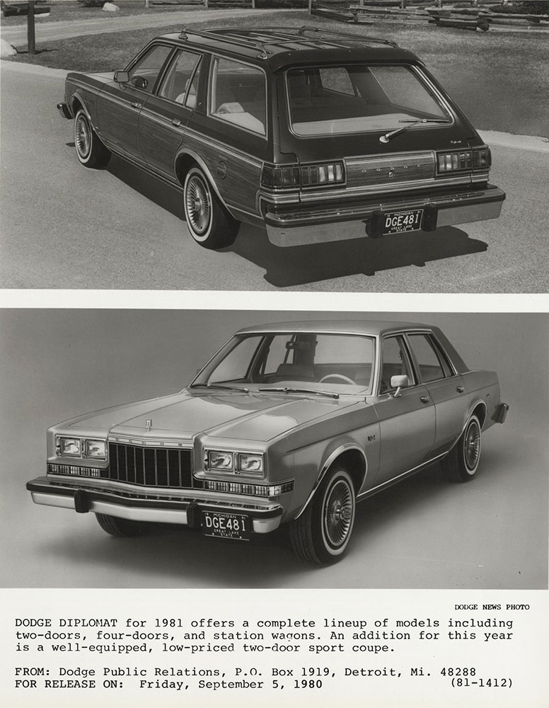 Dodge Diplomat 1981
