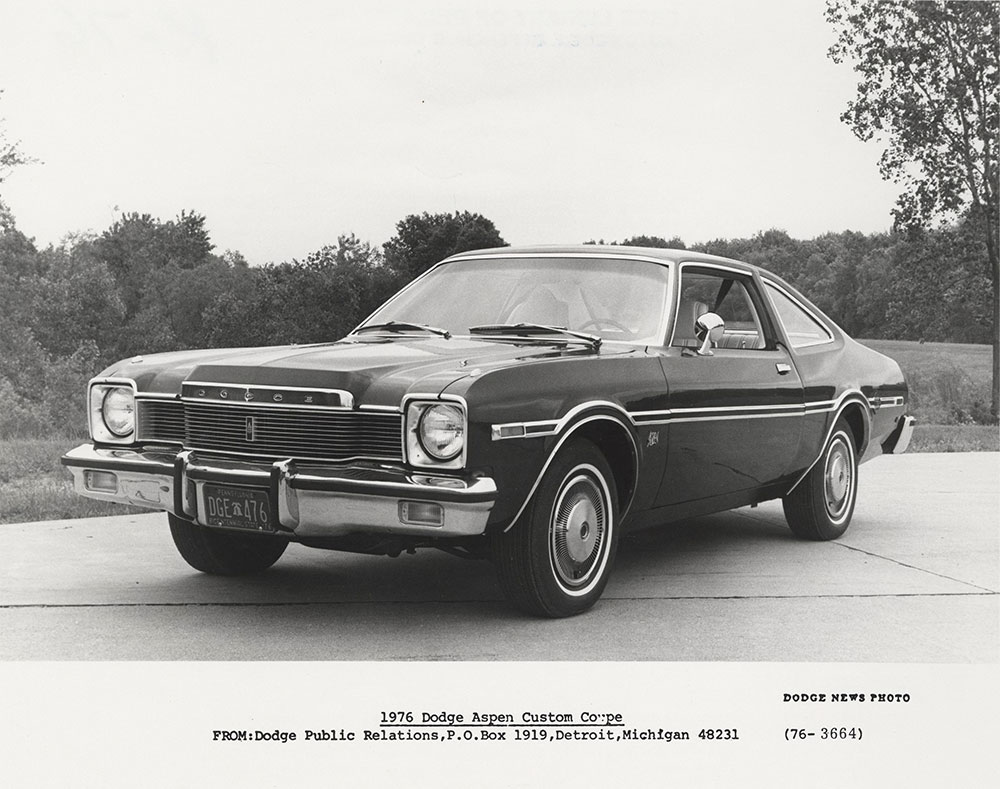 Dodge 1976 Aspen Custom Coupe