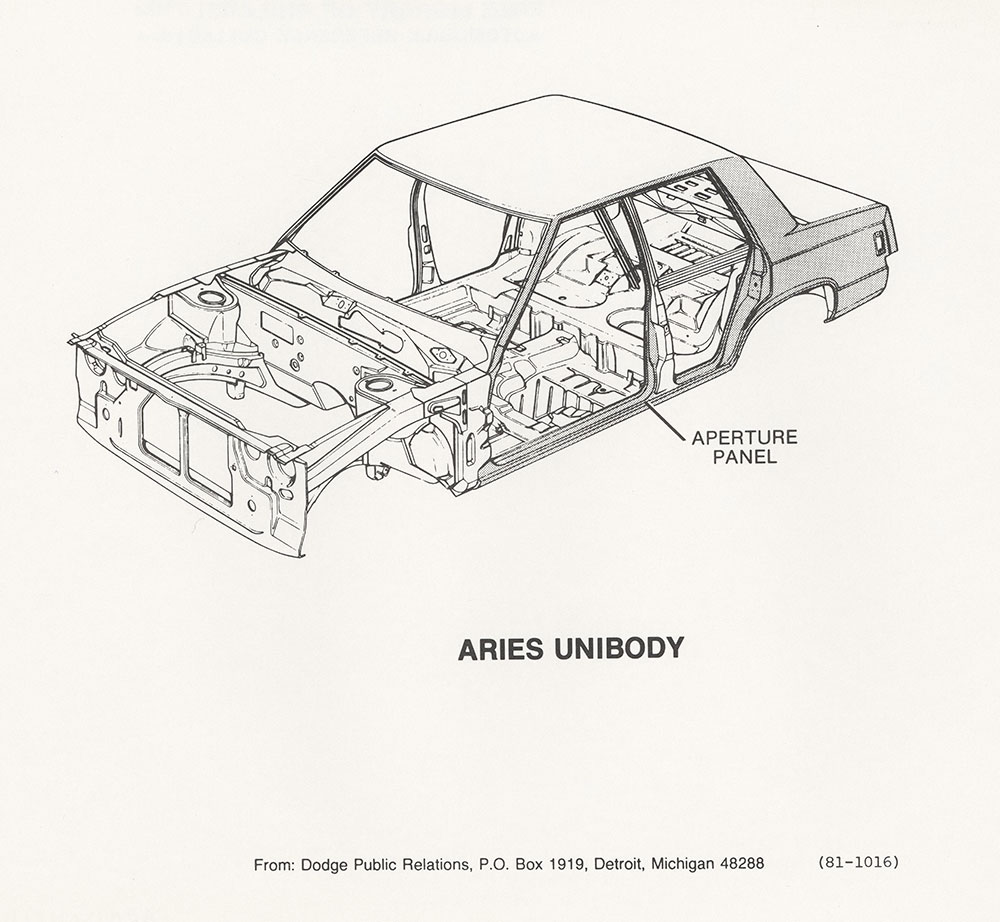 Dodge Aries Unibody