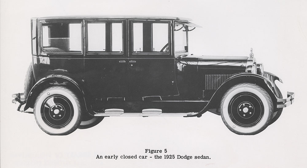 Dodge Brothers four-door Sedan: 1925