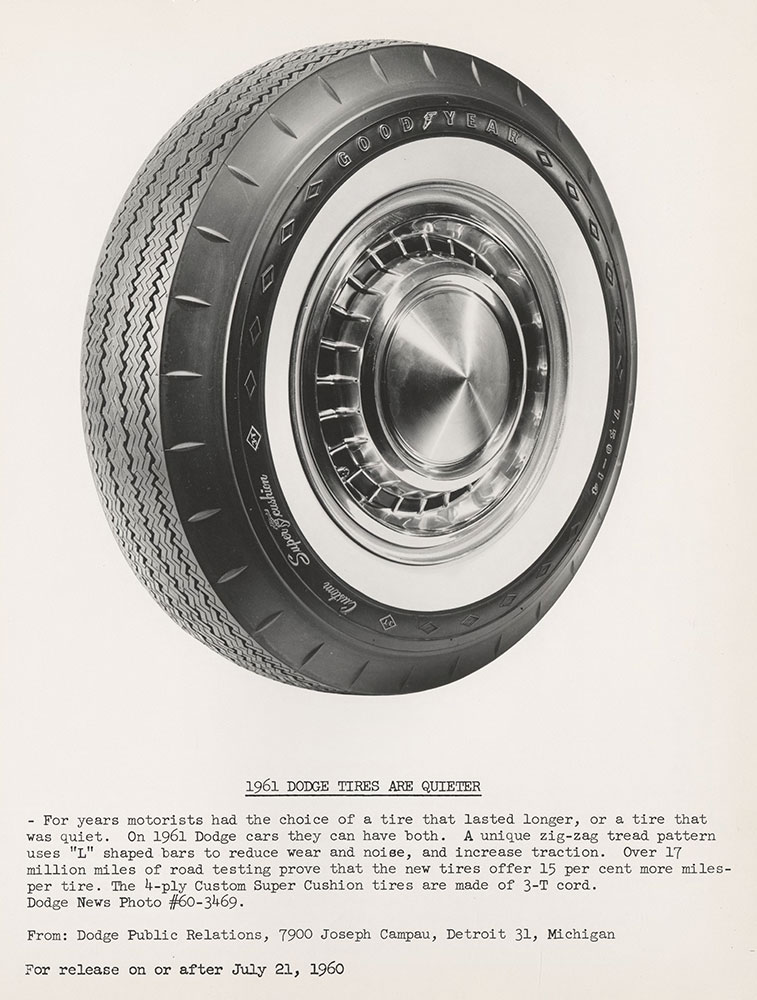 Dodge 1961 Tires