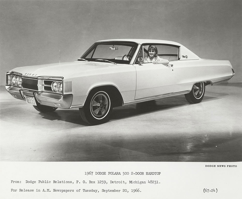 Dodge 1967 Polara 500 2-Door Hardtop