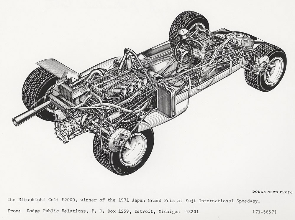 Mitsubishi Colt F2000 Winner, Japan Grand Prix 1971