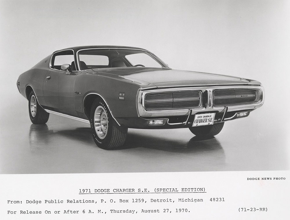 Dodge 1971 Charger SE (Special Edition)