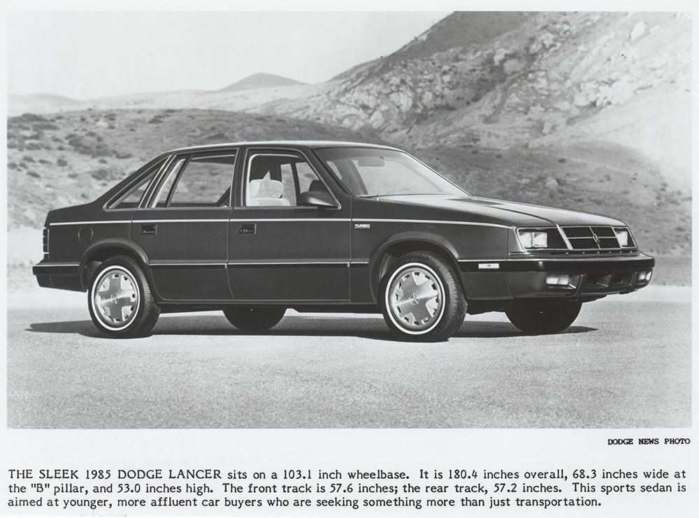 Dodge 1985 Lancer