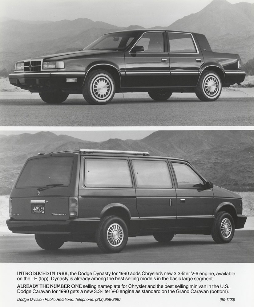 Dodge Dynasty, Dodge Grand Caravan: 1990