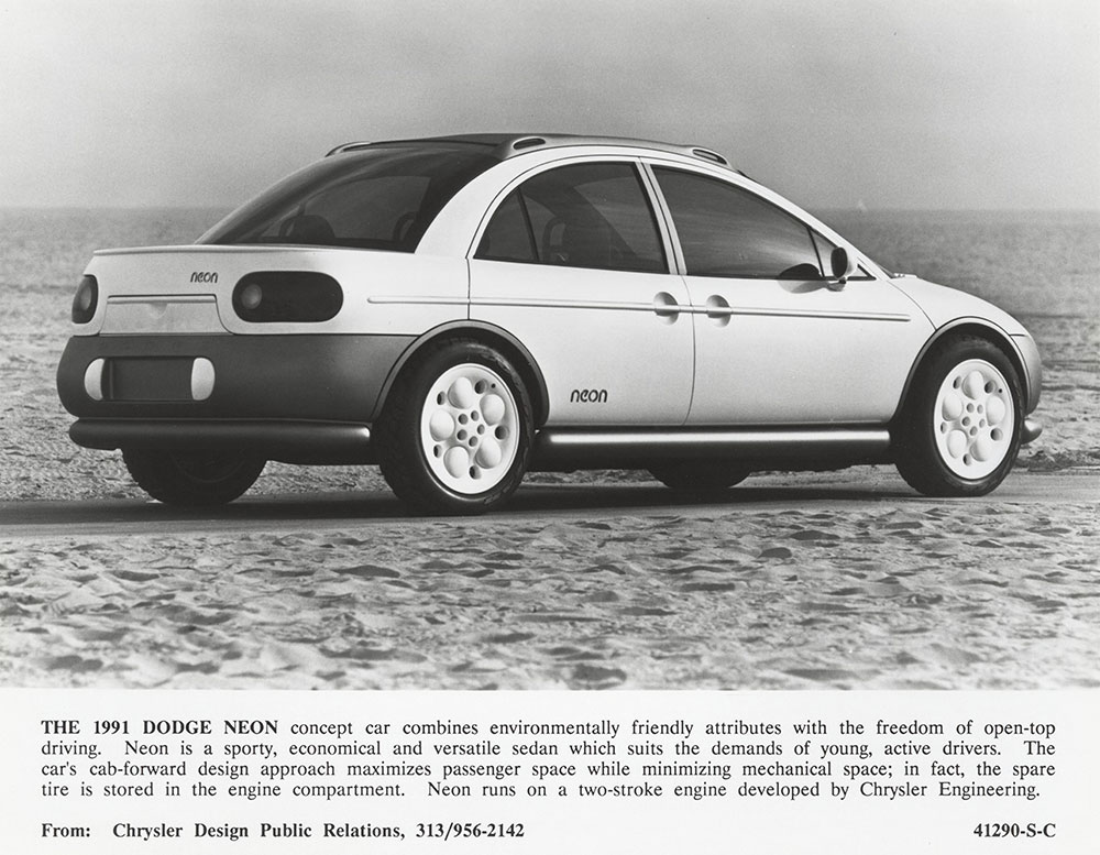Dodge 1991 Neon concept car