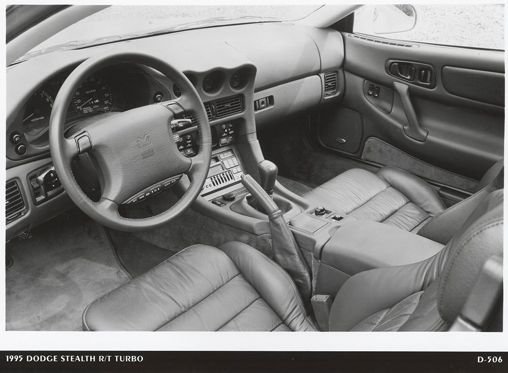Dodge 1995 Stealth R/T Turbo interior
