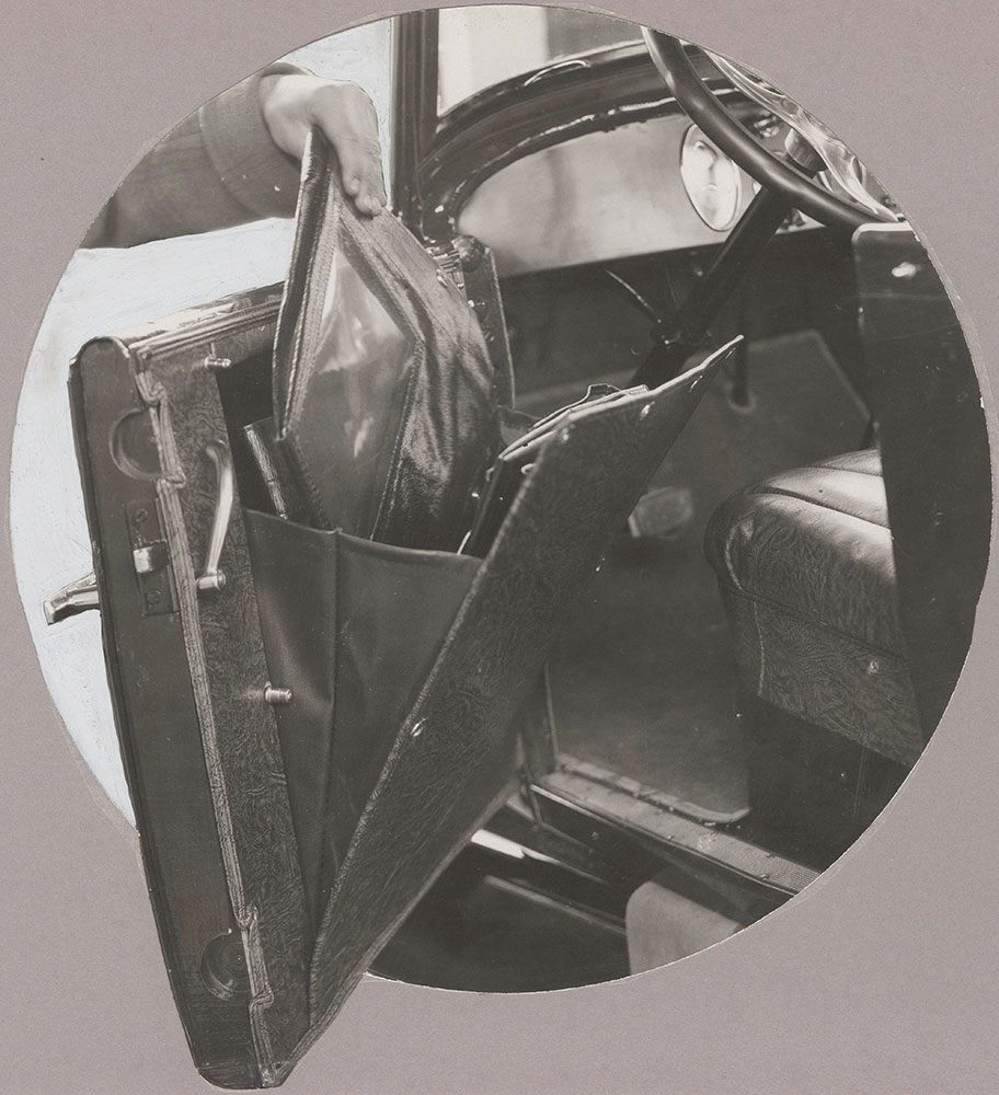 Dort 1924 Pocket on Driver's door.
