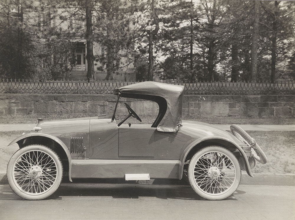 Driggs roadster, side view: 1921