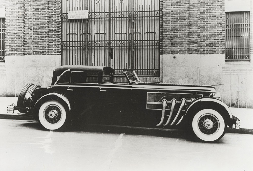 1937 Duesenberg J with Rollson all-weather convertible cabriolet body