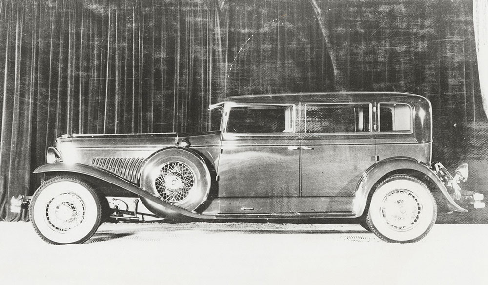 Duesenberg Model J limousine with bodywork by Judkins, Style 1123B