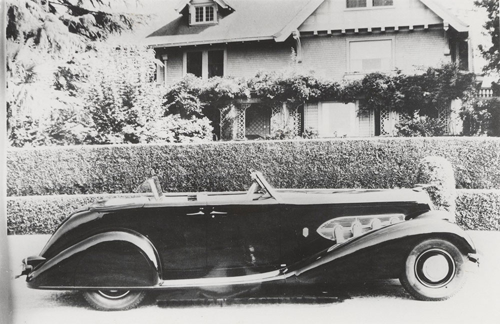Duesenberg Model J convertible sedan, bodywork by Bohman & Schwartz: 1935