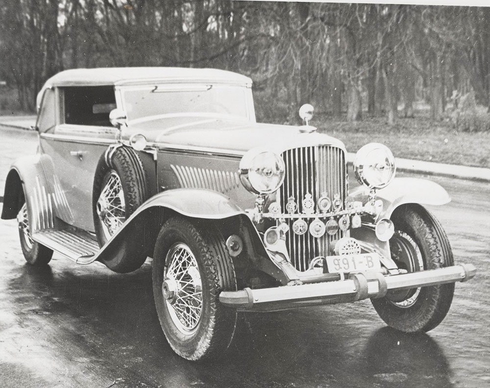 Duesenberg Model J convertible victoria with bodywork by Letourner & Marchand: 1930