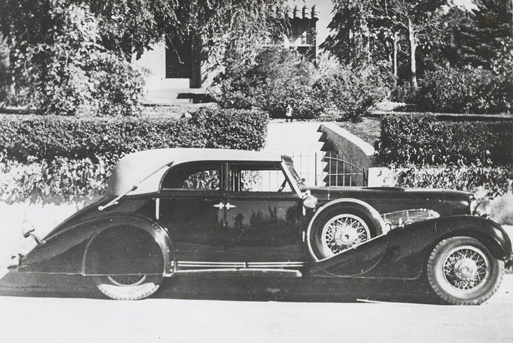 Duesenberg Model J Convertible Sedan with Derham bodywork modified by Walton of Denver