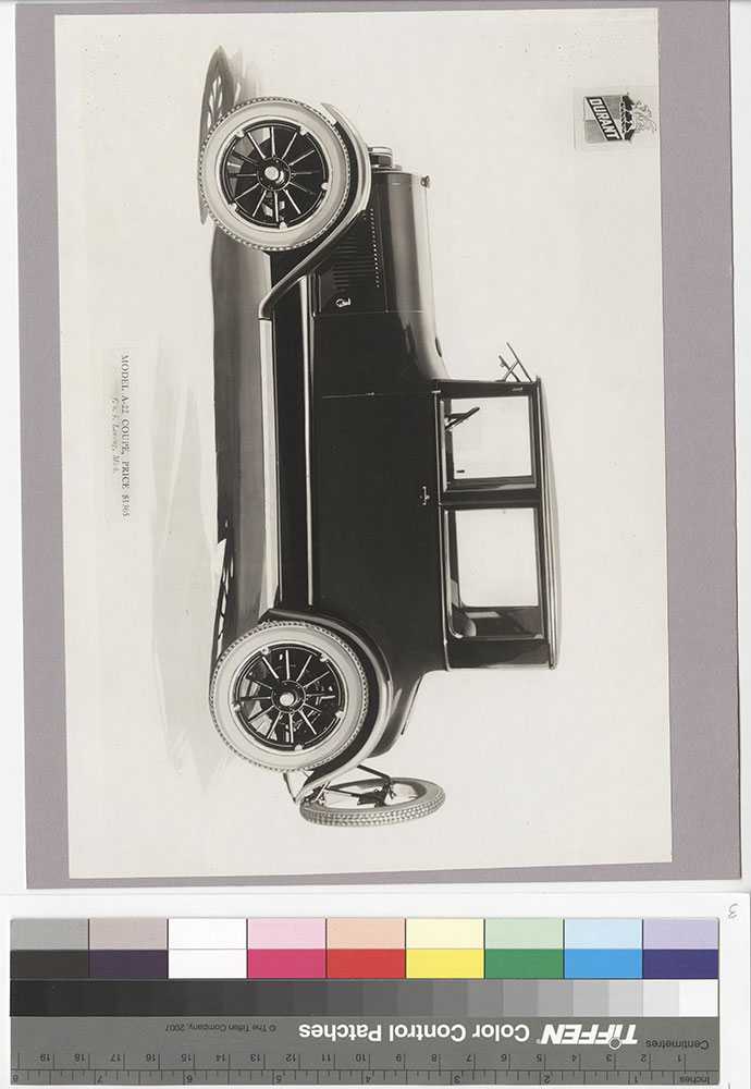 Durant Model A-22 Coupe: 1922