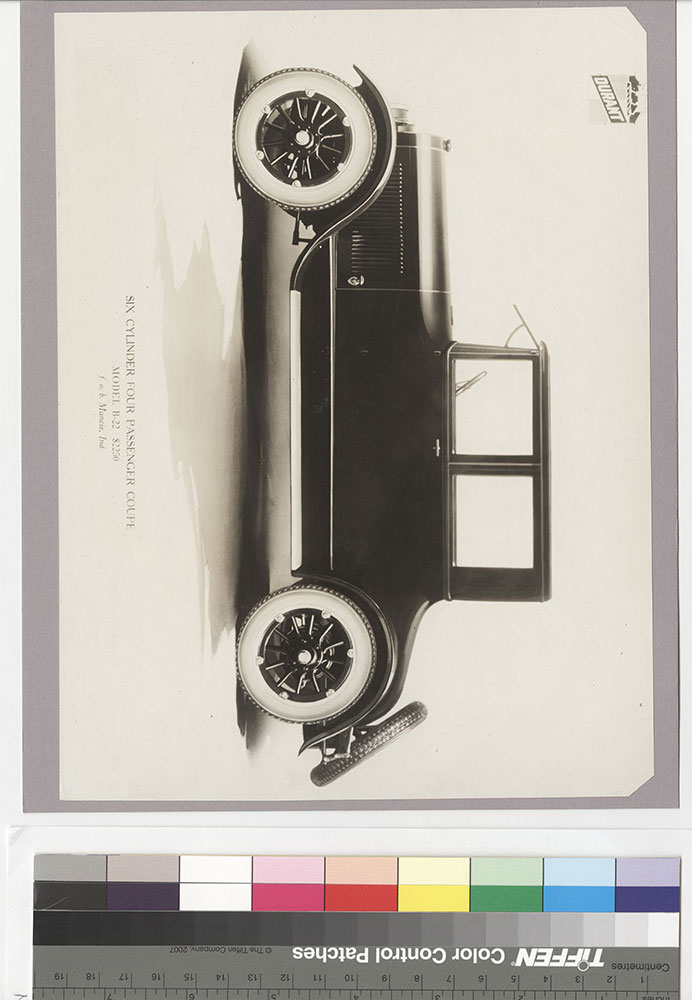 Durant Model B-22 Six Cylinder 4 Passenger Coupe: 1922